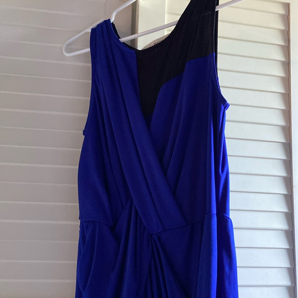 Rachel Roy size M blue dress worn once